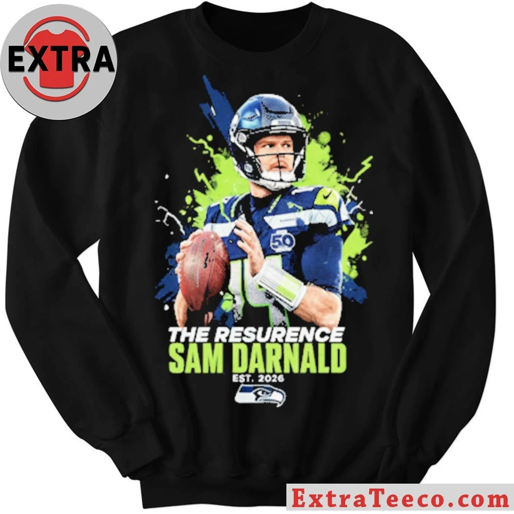 Original The Resurgence Sam Darnold EST 2026 T-Shirt