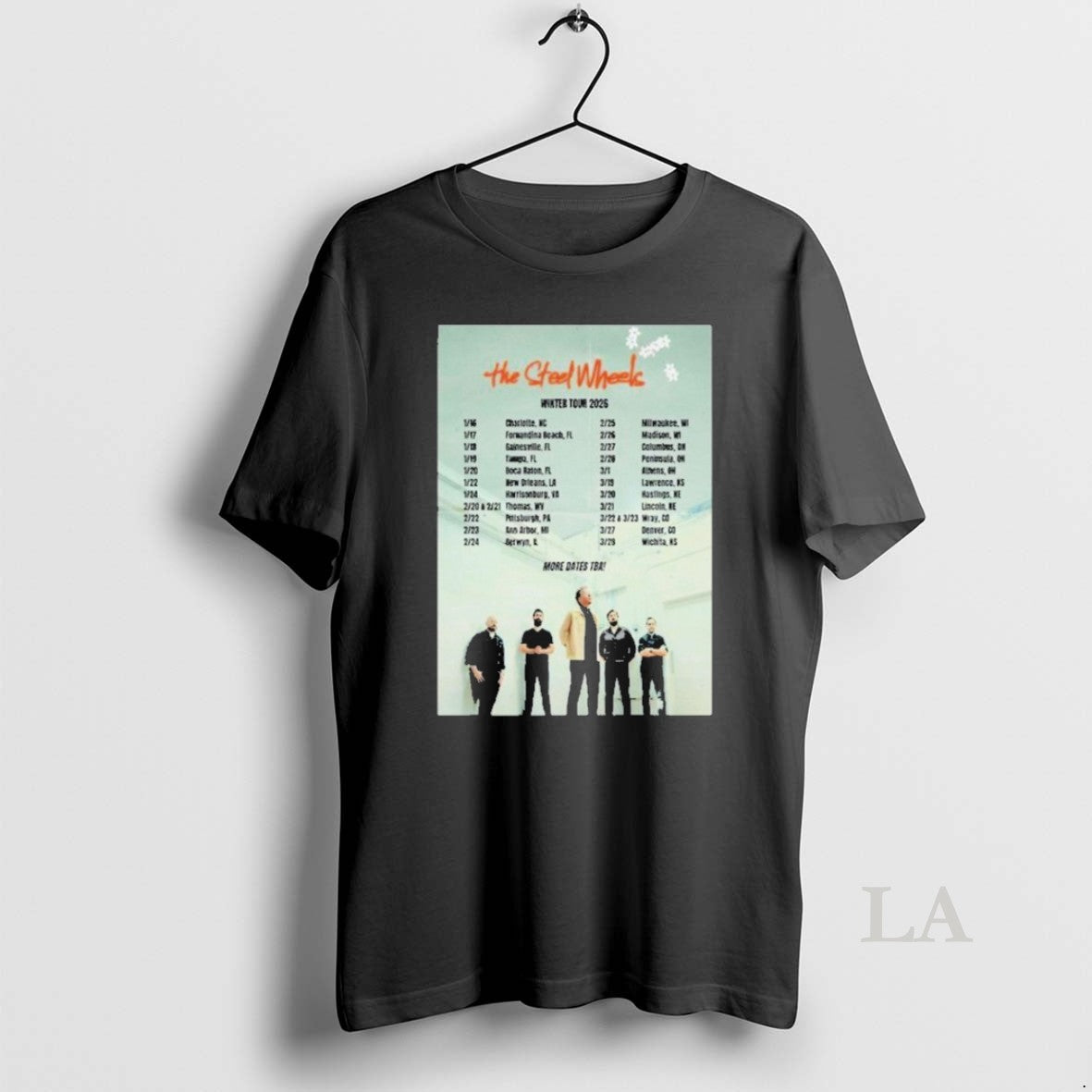 Original The Steel Wheels Winter Tour 2026 Dates T-Shirts, Hoodie, Sweatshirt | PodTeesHub.com