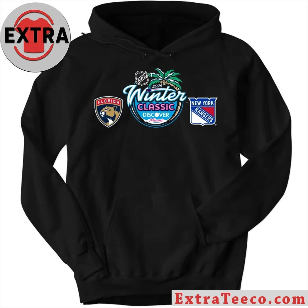 Original The official logo for the 2026 NHL Winter Classic between the Florida Panthers and the New York Rangers at loanDepot park in Miami on January 2, 2026 Shirt
