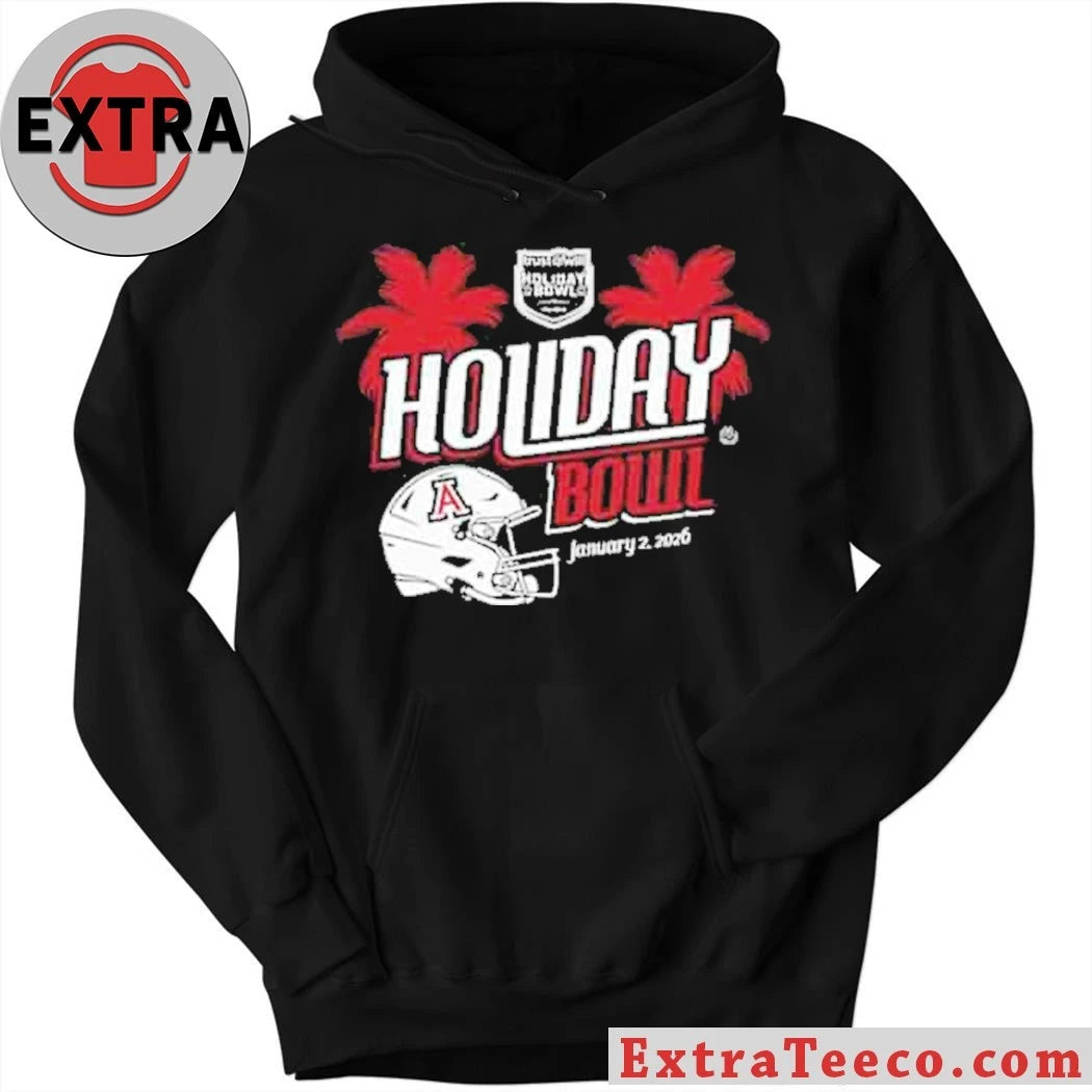 Original The upcoming Trust &amp; Will Holiday Bowl and Arizona Wildcats helmets on January 2, 2026 Shirt