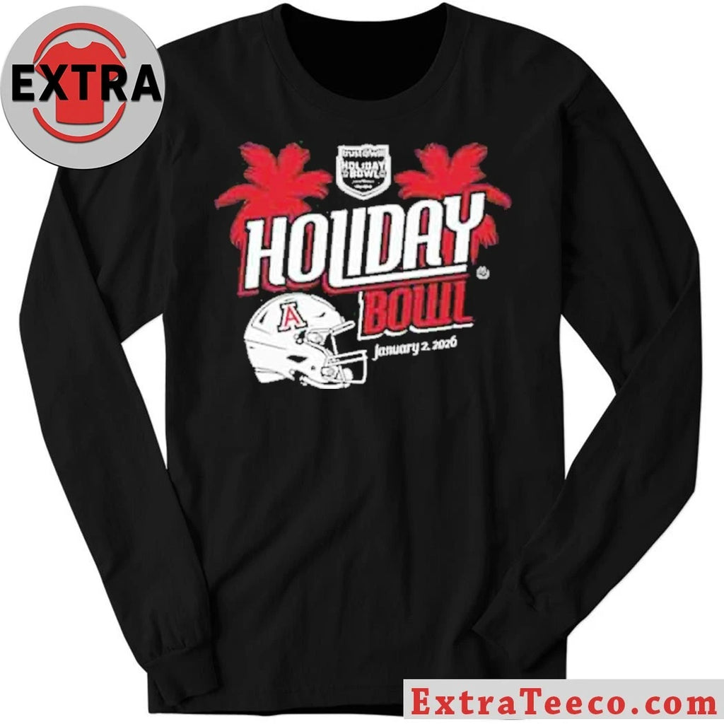 Original The upcoming Trust &amp; Will Holiday Bowl and Arizona Wildcats helmets on January 2, 2026 Shirt