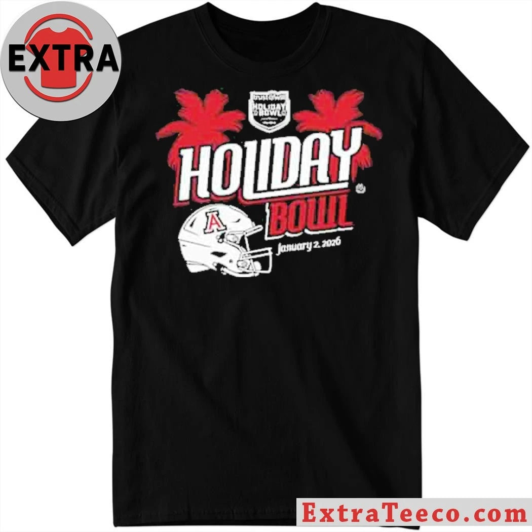 Original The upcoming Trust &amp; Will Holiday Bowl and Arizona Wildcats helmets on January 2, 2026 Shirt