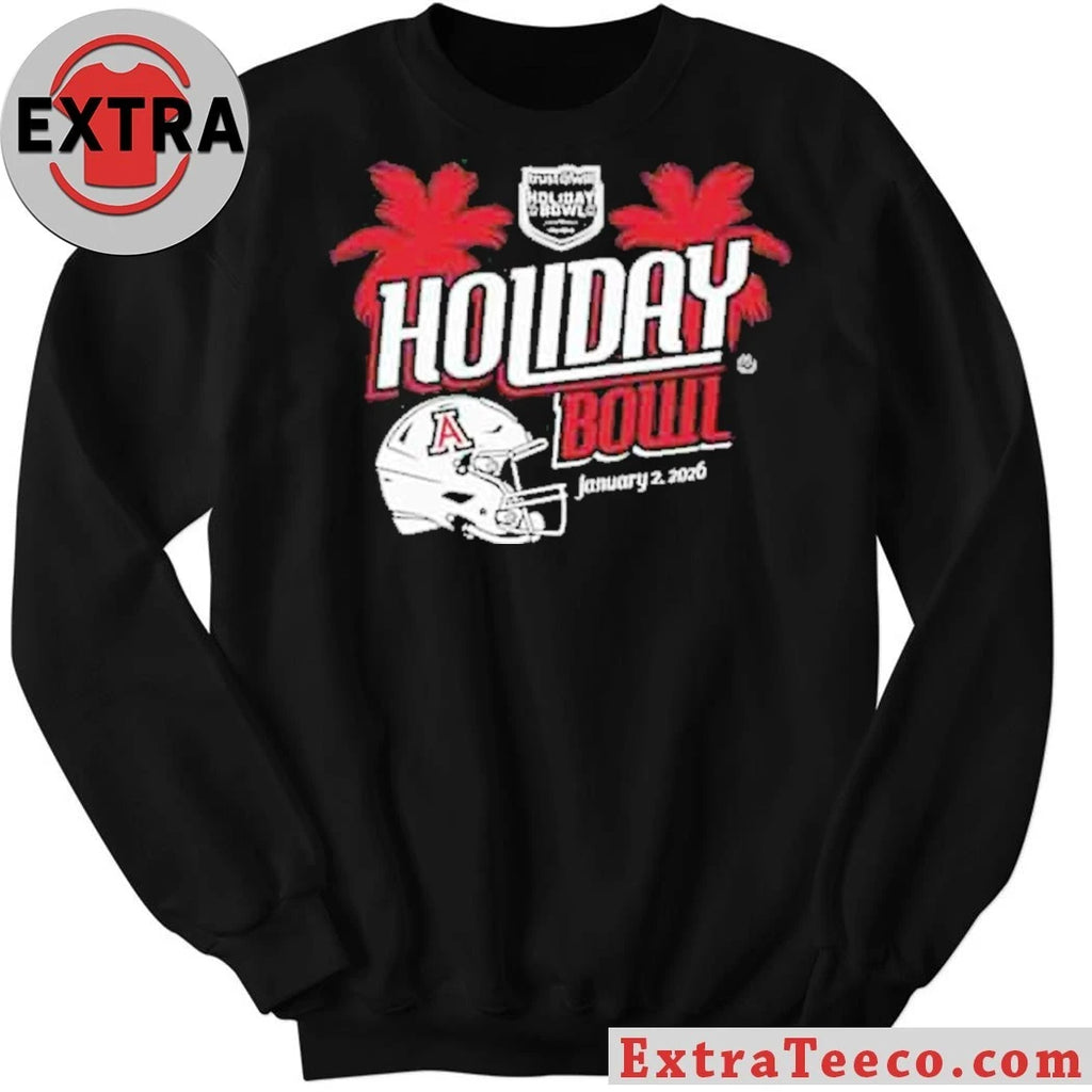 Original The upcoming Trust &amp; Will Holiday Bowl and Arizona Wildcats helmets on January 2, 2026 Shirt