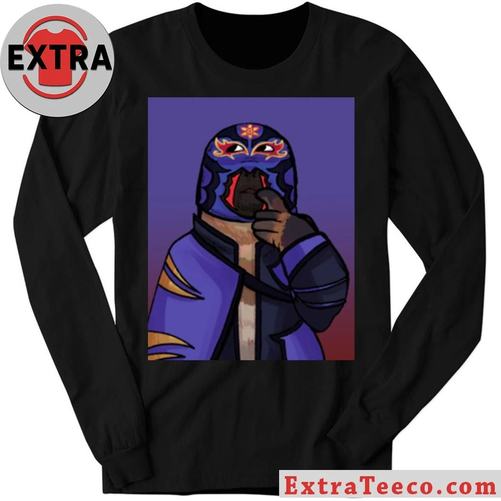 Original Thinking Monkey Purple Mask Shirt