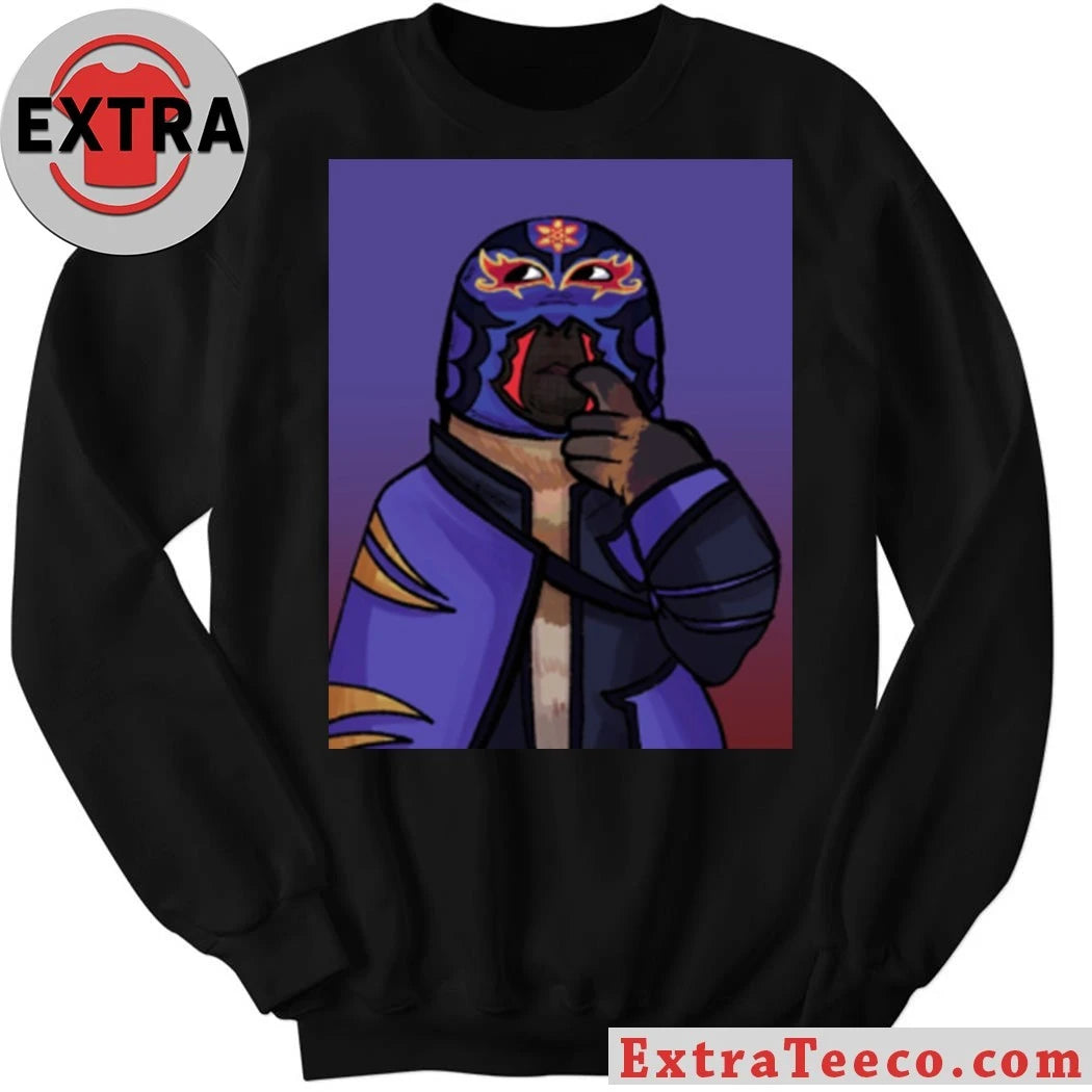 Original Thinking Monkey Purple Mask Shirt
