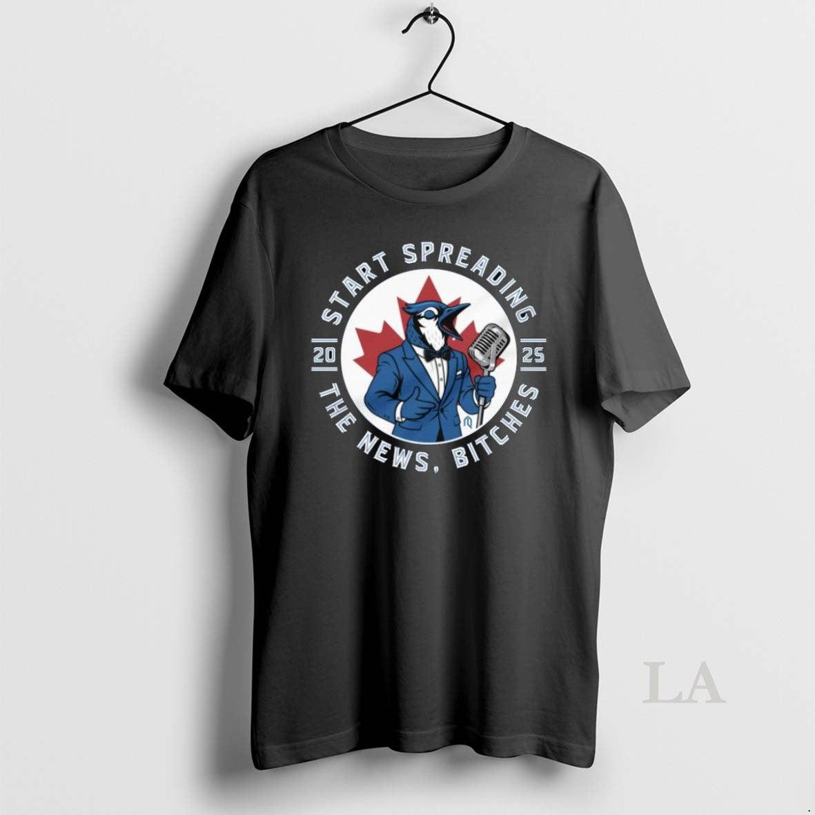 Original Toronto Blue Jays Baseball 2025 Start Spreading The News Bitches Long Sleve