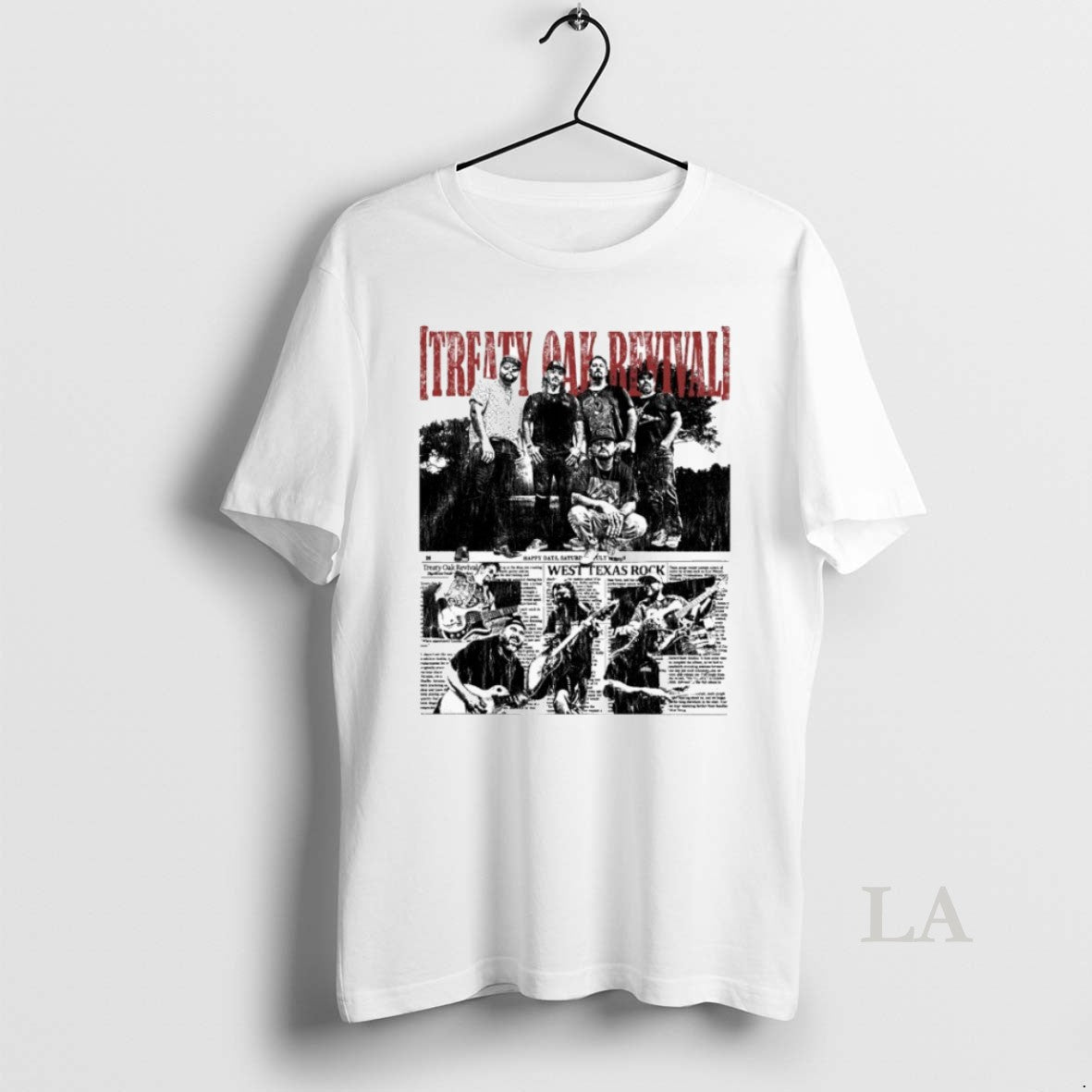 Original Treaty Oak Revival Newspaper T-Shirts, Hoodie, Sweatshirt | PodTeesHub.com