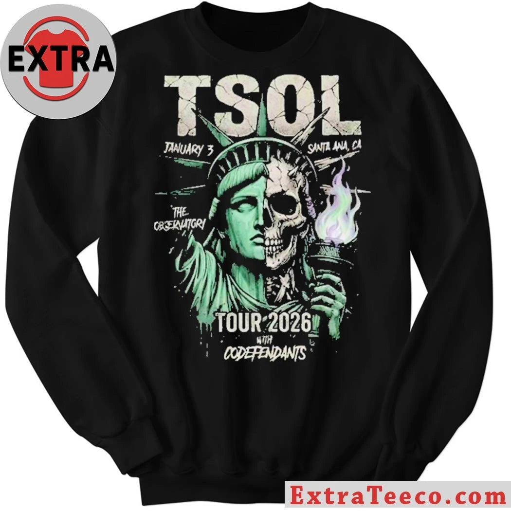 Original True Sounds of Liberty will perform on January 3, 2026, at The Observatory in Santa Ana, California, with special guests Codefendants Shirt