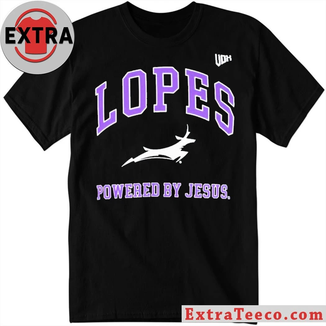 Original UDX Men’s Black Lopes Powered by Jesus Logo Shirt