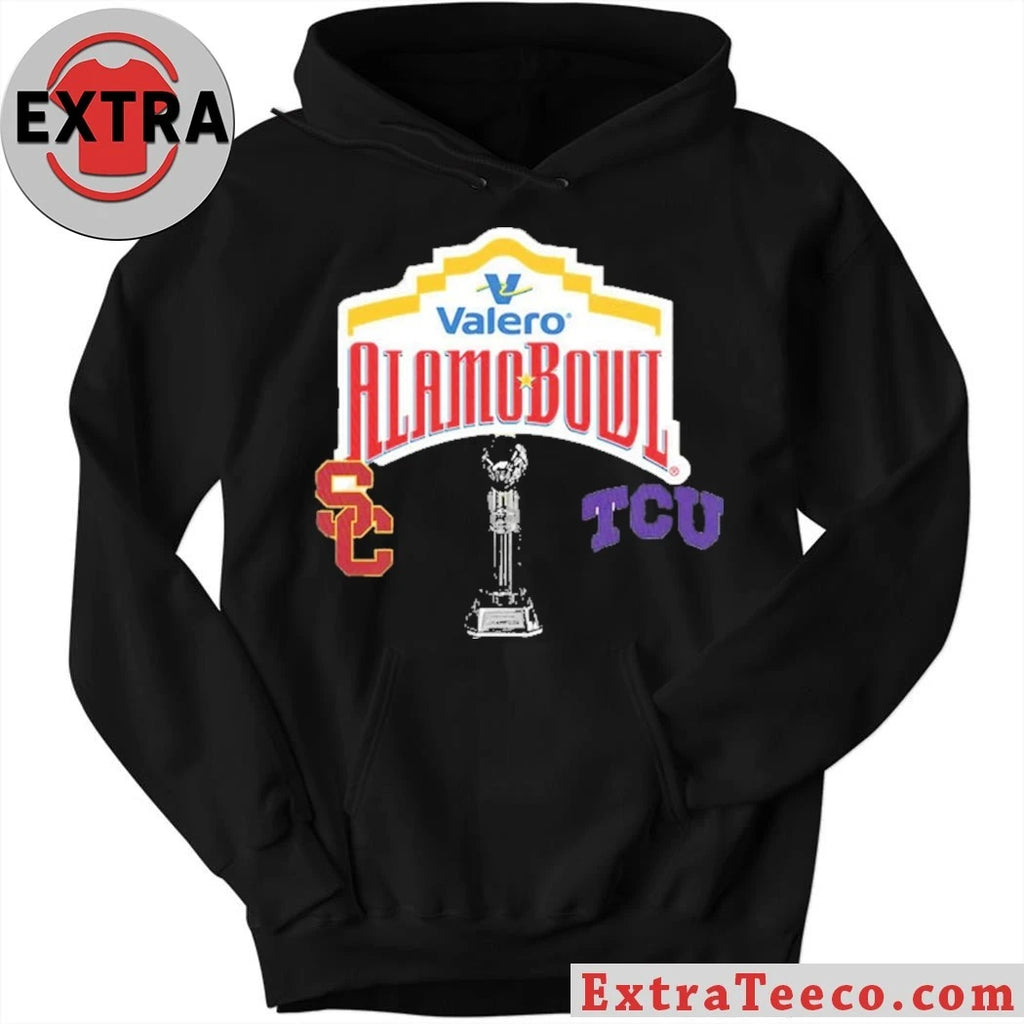 Original Valero Alamo Bowl USC Trojans Versus TCU Horned Frogs Bowl Season College Football 2025 2026 Logo Shirt