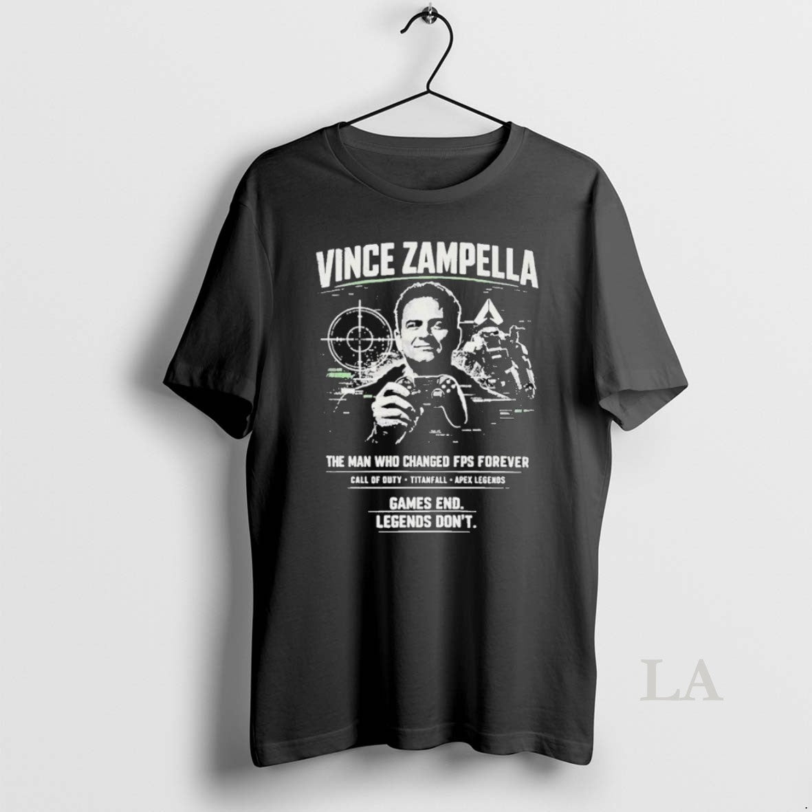 Original Vince Zampella The Man Who Changed Fps Forever T-Shirts, Hoodie, Sweatshirt | PodTeesHub.com