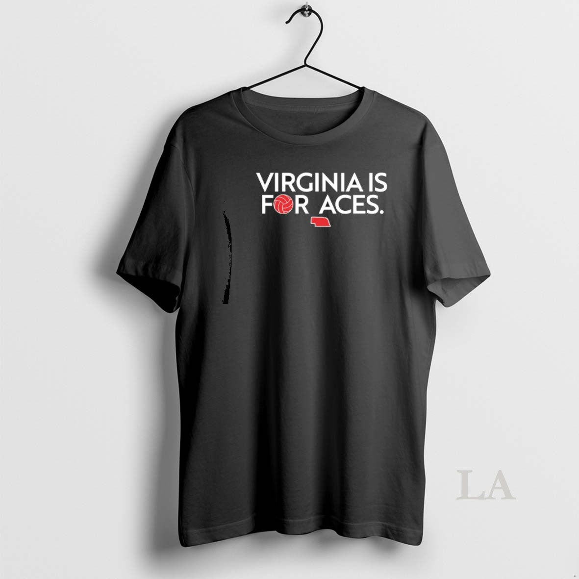 Original Virginia Is For Aces Nebraska Womens Volleyball T-Shirts, Hoodie, Sweatshirt | PodTeesHub.com