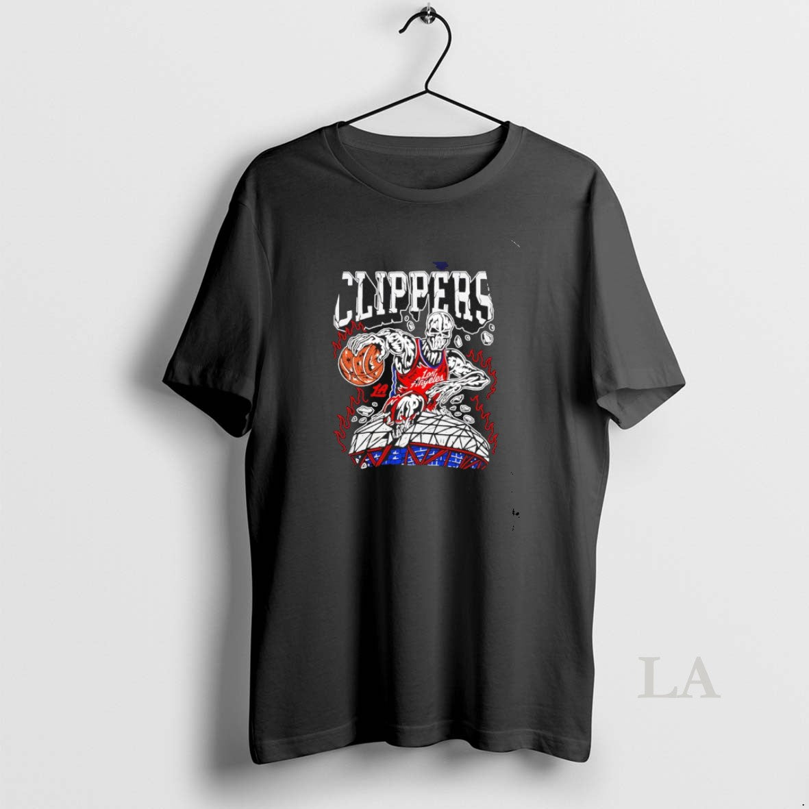 Original Warren Lotas X Los Angeles Clippers Skeleton Player T-Shirts, Hoodie, Sweatshirt | PodTeesHub.com