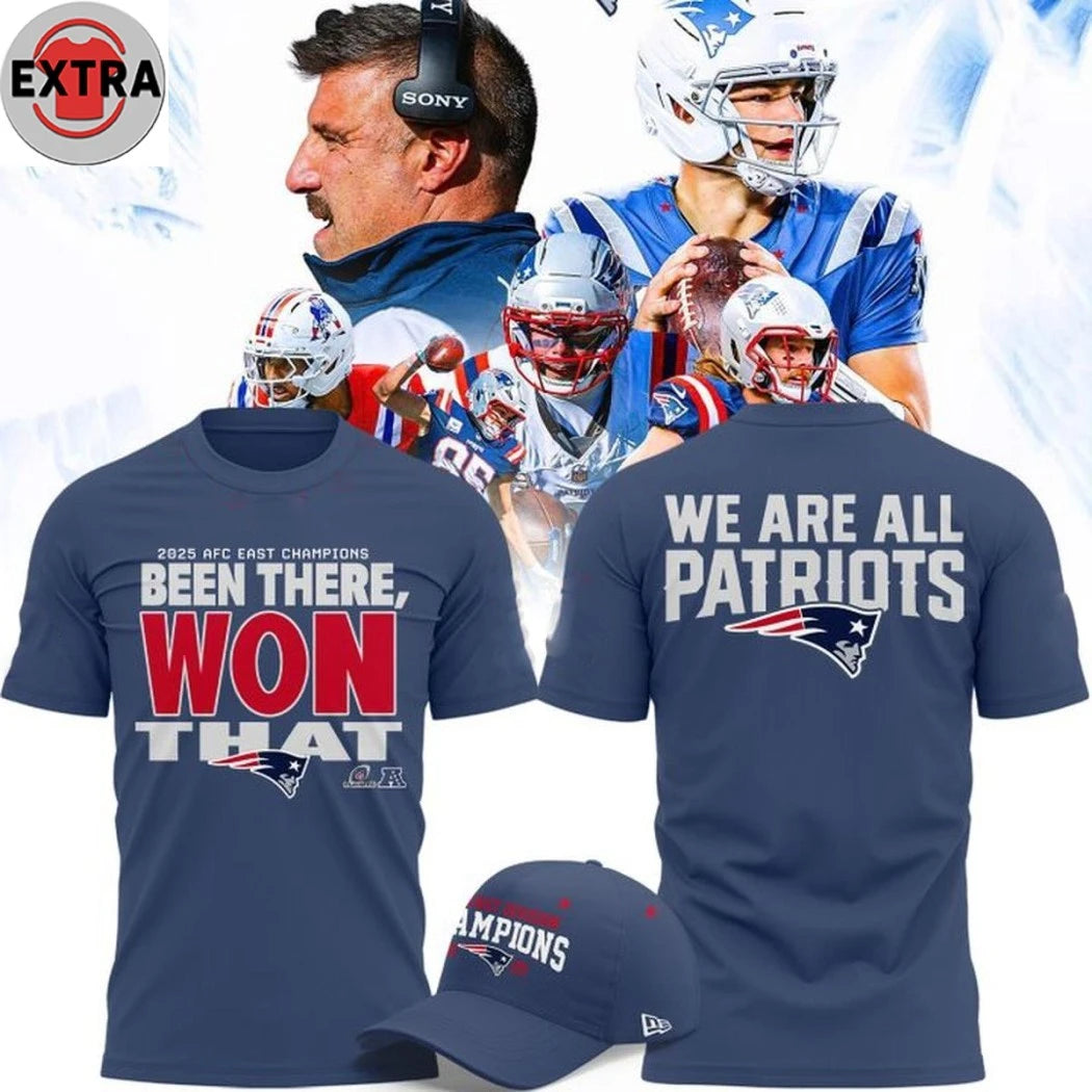 Original We Are All Patriots Been There Won That Logo Two Sided T-Shirt, Hoodie