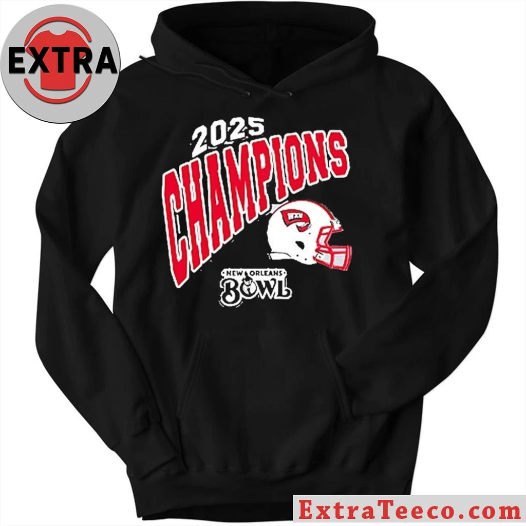 Original Western Kentucky Hilltoppers 2025 New Orleans Bowl Champions NCAA Football Logo Shirt