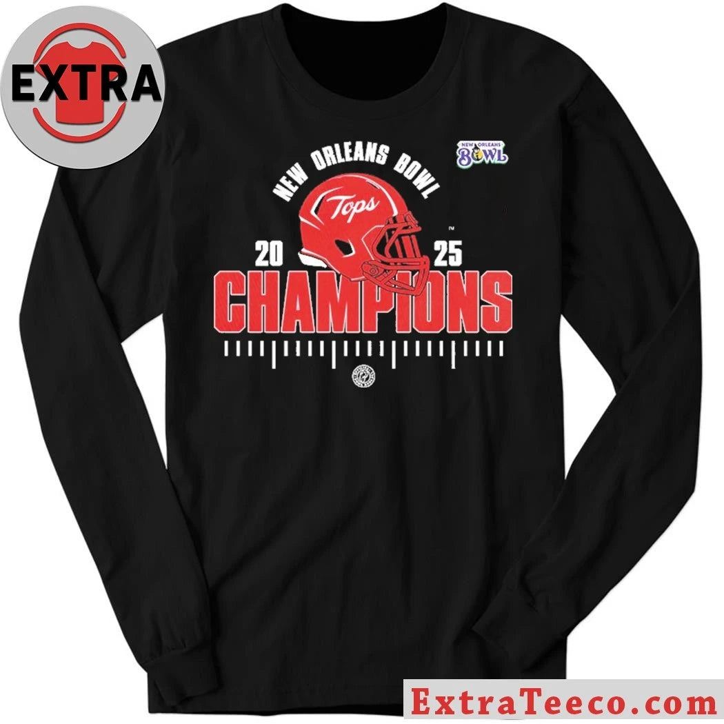 Original Western Kentucky Hilltoppers New Orleans Bowl Champions NCAA Football 2025 Logo Shirt