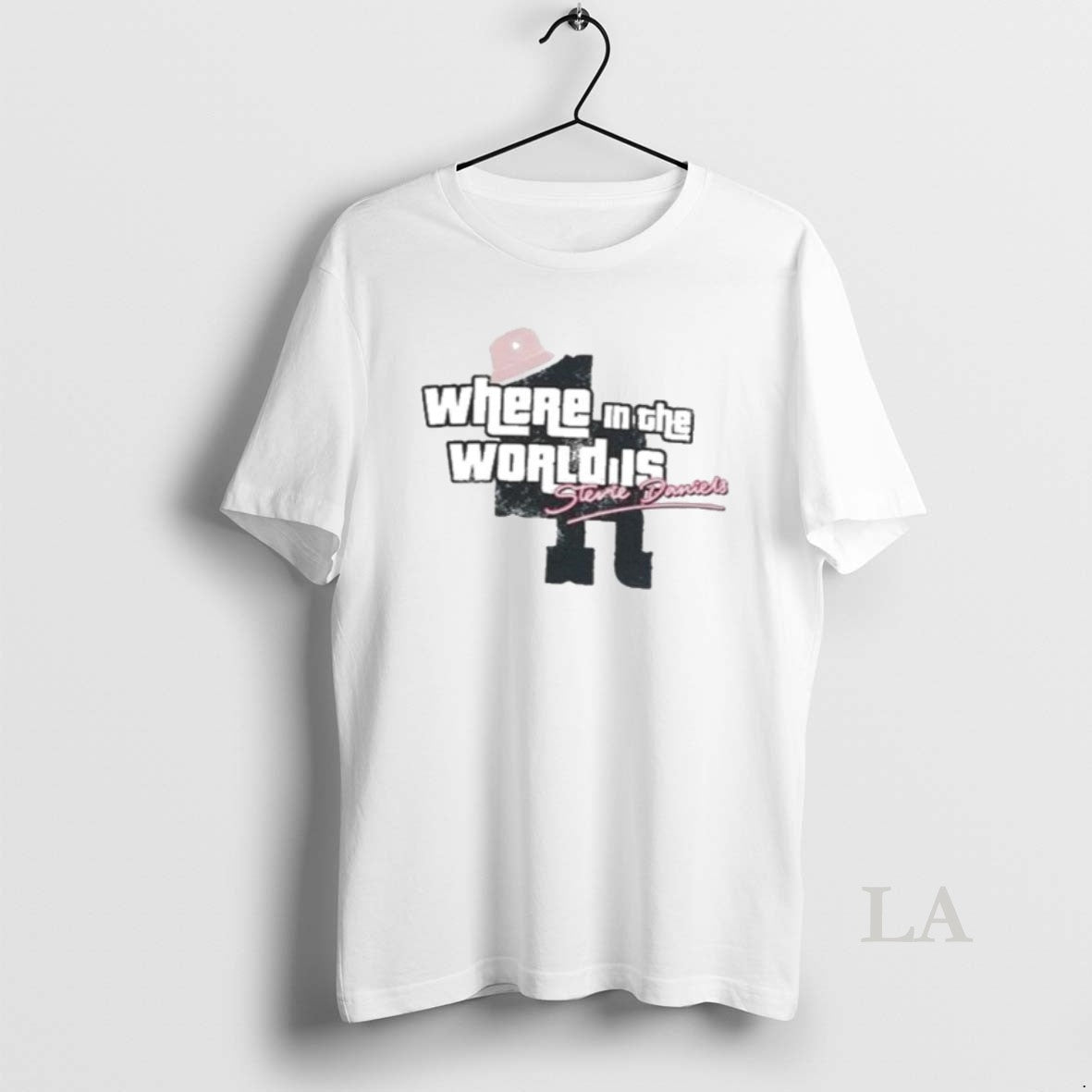 Original Where In The World Is Stevie Daniels T-Shirts, Hoodie, Sweatshirt | PodTeesHub.com