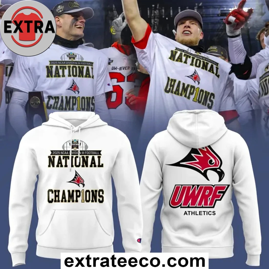 Original Wisconsin River Falls Falcons Ncaa Diii Football National Champions T-shirt