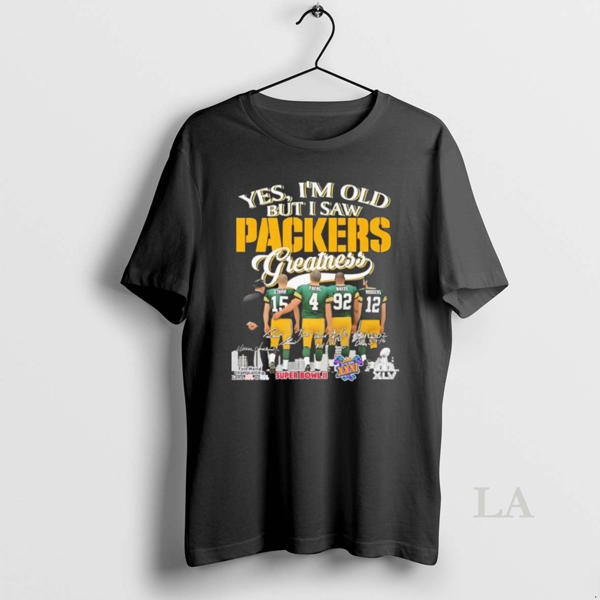 Original Yes Im Old But I Saw Green Bay Packers 4x Champions Greatness T-Shirts, Hoodie, Sweatshirt | PodTeesHub.com