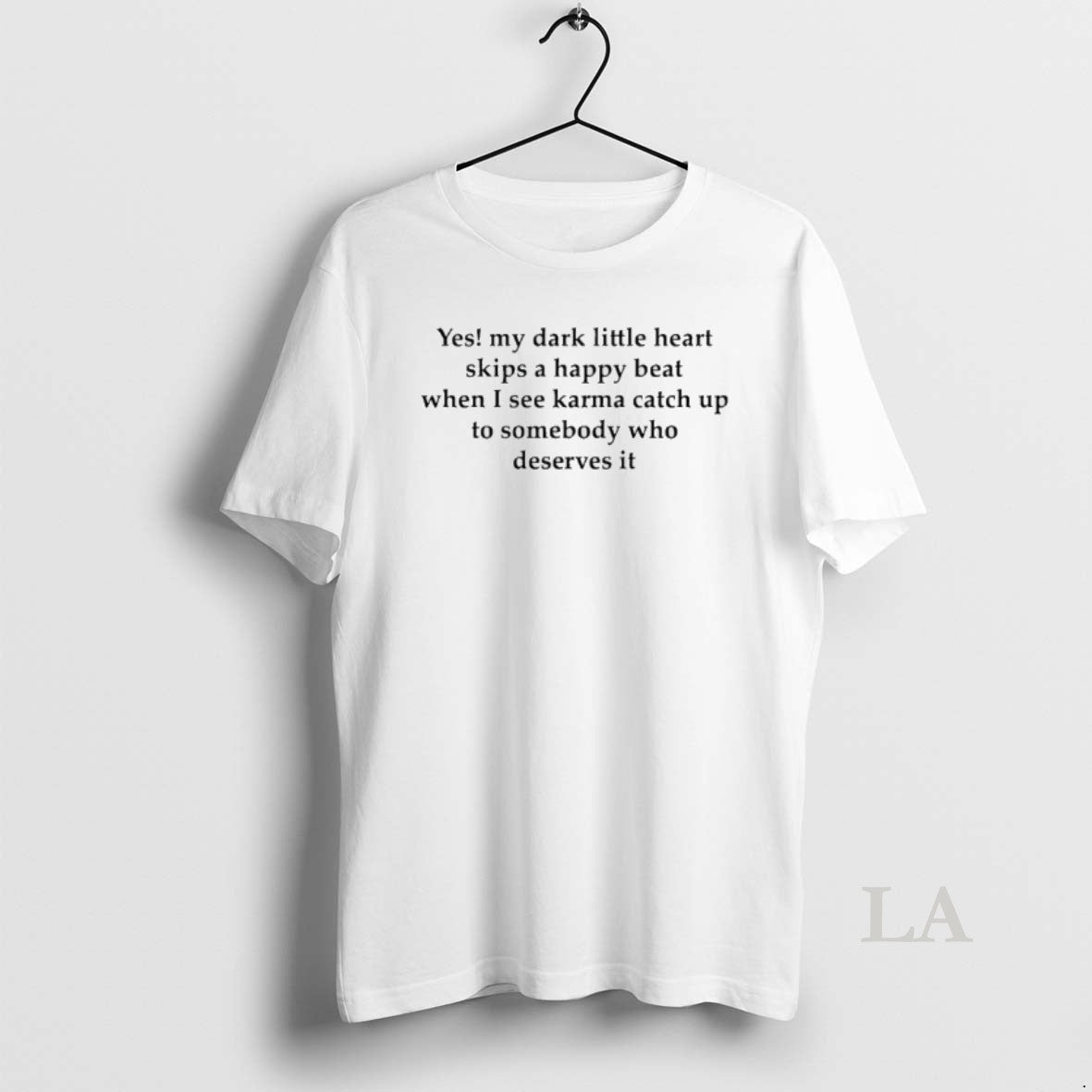 Original Yes My Dark Little Heart Skips A Happy Beat When I See Karma Catch T-Shirts, Hoodie, Sweatshirt | PodTeesHub.com