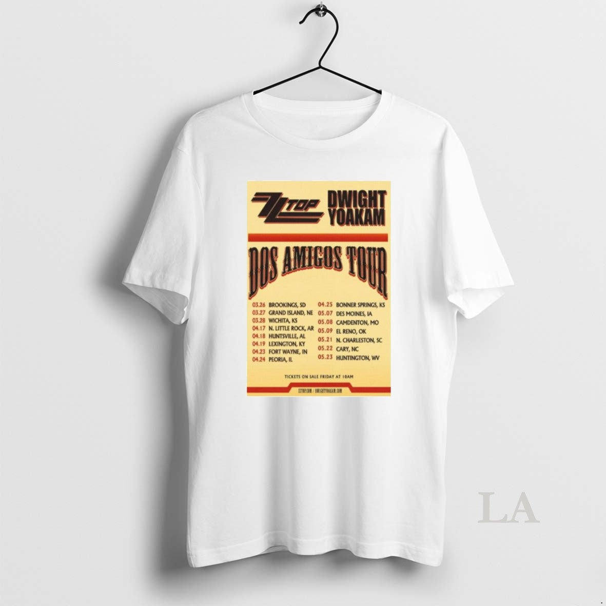 Original Zz Top Dwight Yoakam Dos Amigos Tour 2026 T-Shirts, Hoodie, Sweatshirt | PodTeesHub.com