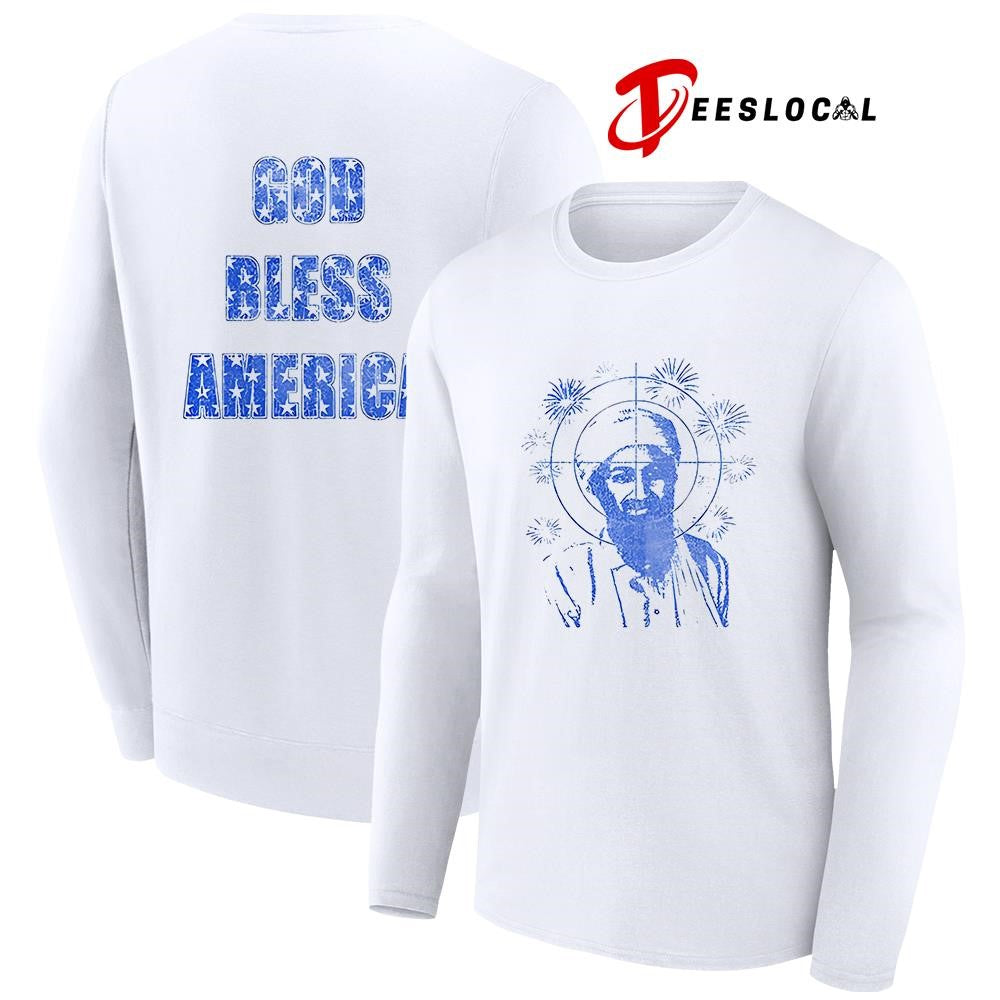 Osama bin Laden 4th of July God bless America shirt