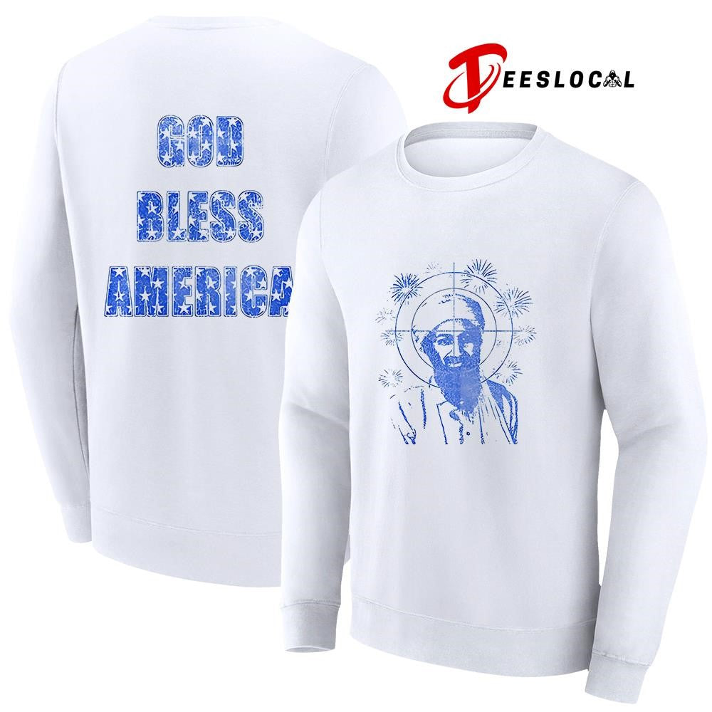 Osama bin Laden 4th of July God bless America shirt