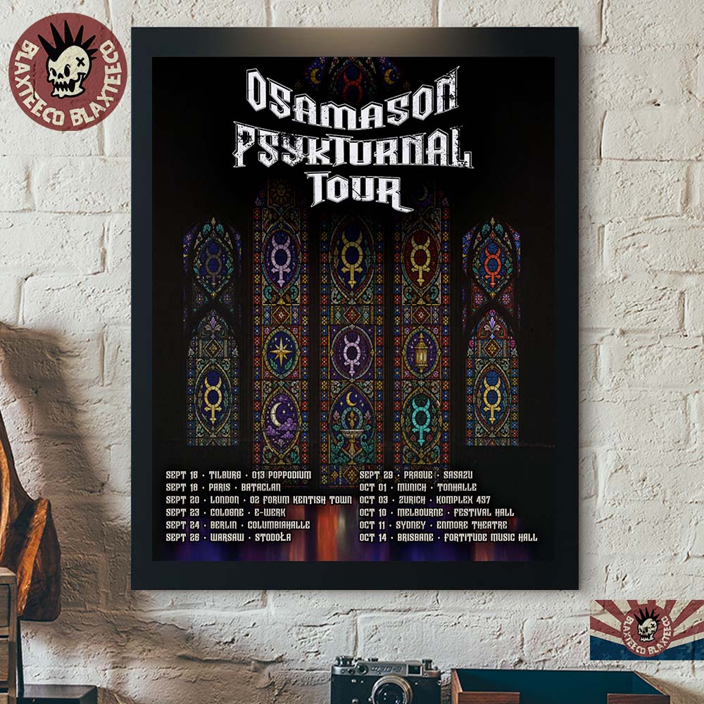 Osamason Psykturnal Tour 2026 World Tour Schedule Dates Home Decor Poster Canvas