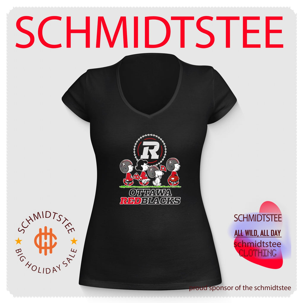 Ottawa REDBLACKS features Peanuts Abbey Road shirt