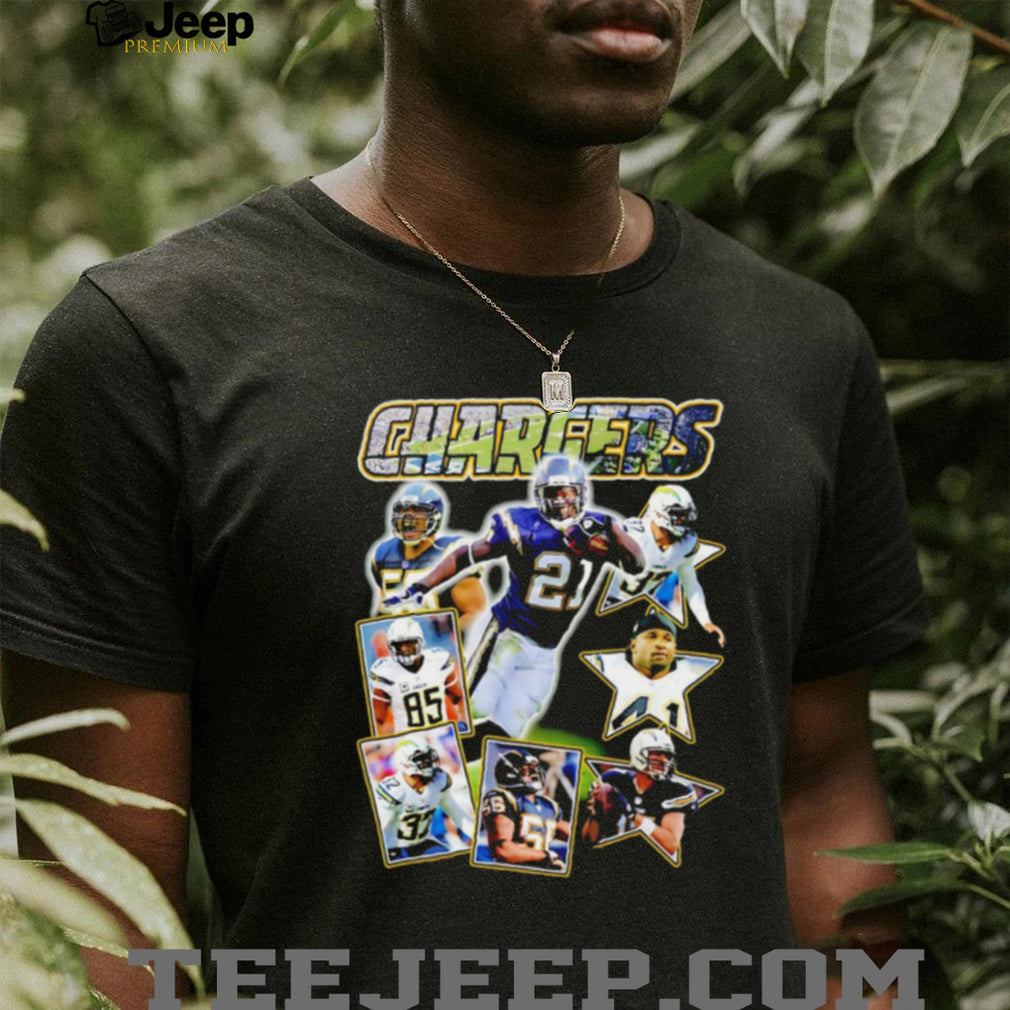 San Diego Chargers Collage Featuring Players shirt