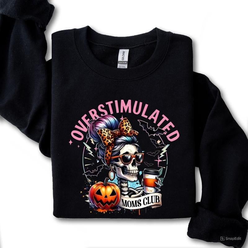 Overstimulated Moms Club Sweatshirt