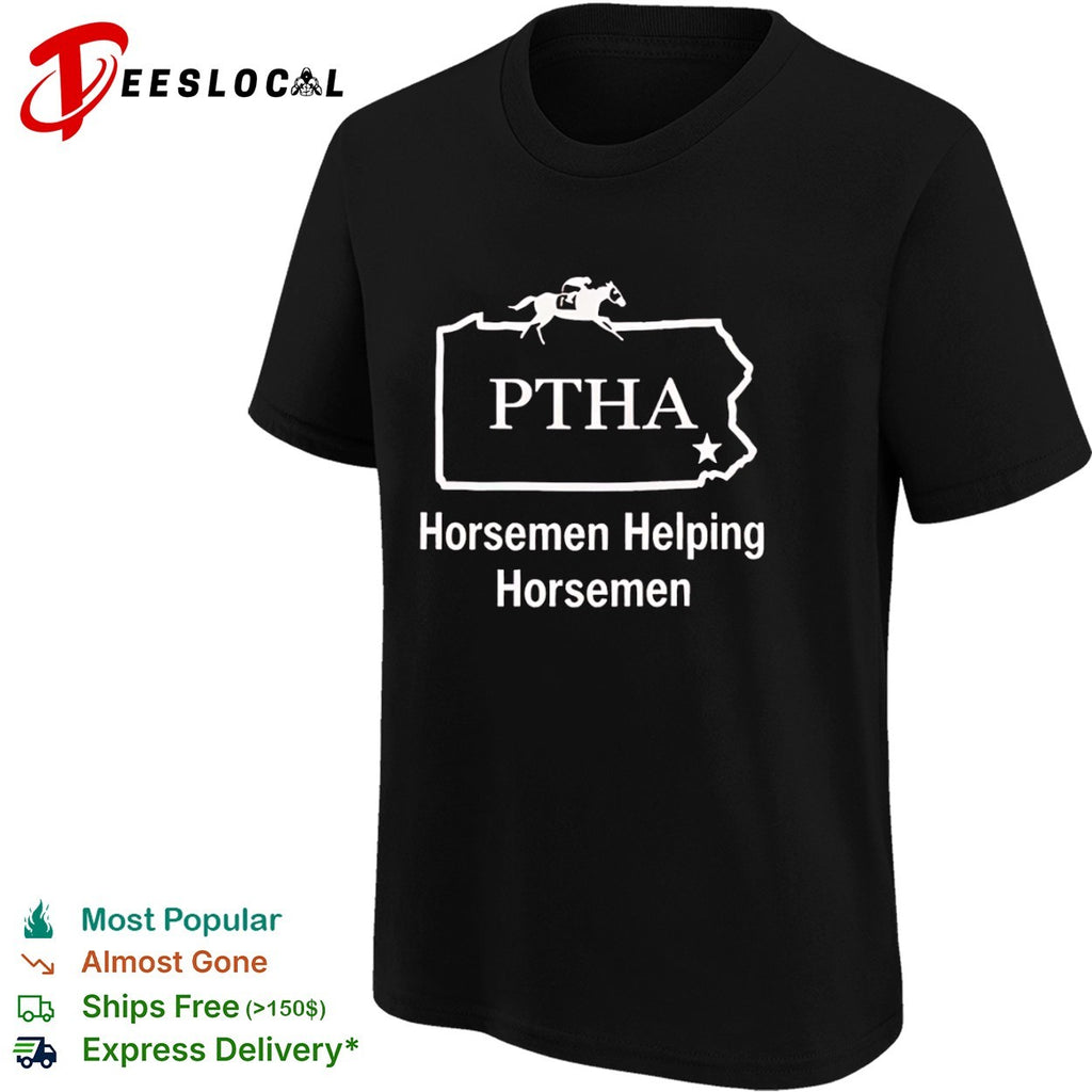 PTHA Horsemen Helping Horsemen Pennsylvania Racing Shirt