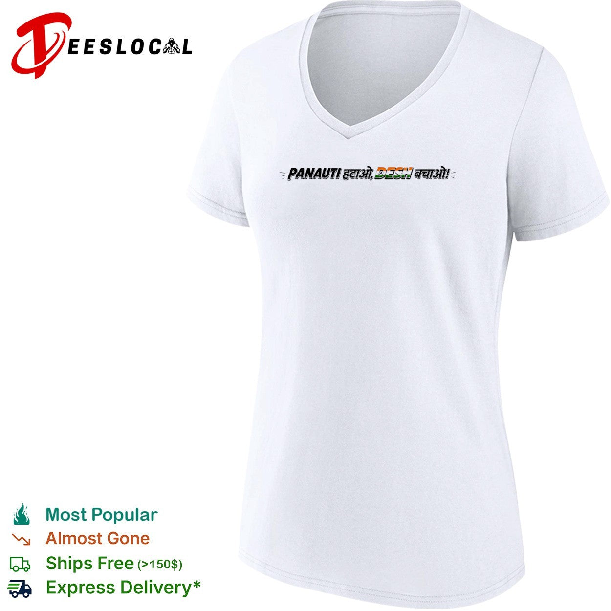 Panauti hatao desh bachao Indian shirt
