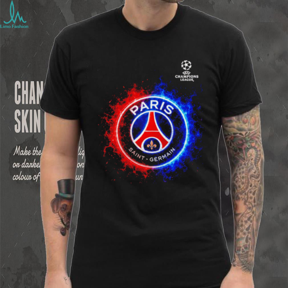 Paris Saint Germain FC UEFA Champions League 2025 26 Champions logo shirt