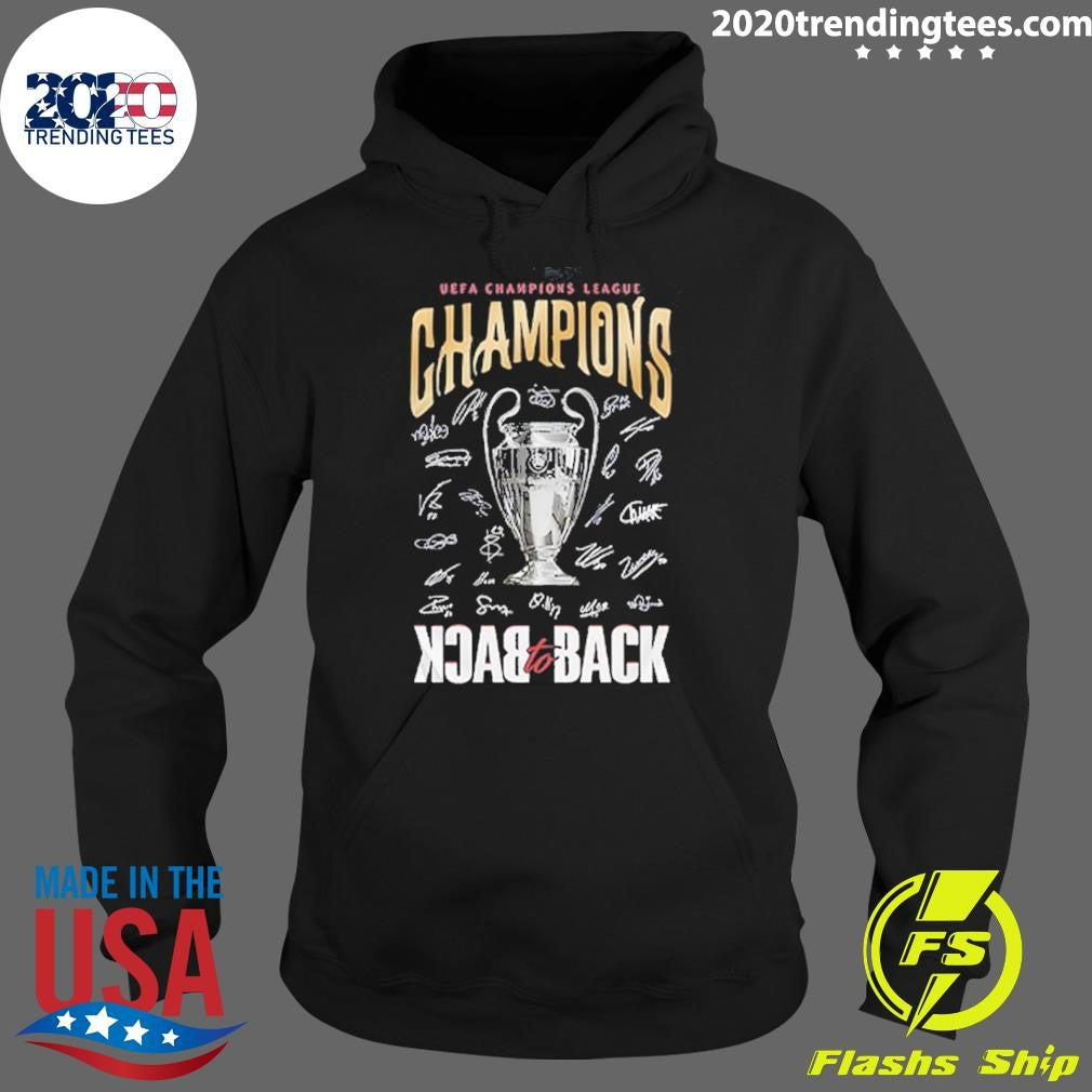 Paris Saint-germain Champions League Winners 2026 Back To Back Trophy Signatures 2 Sided Shirt
