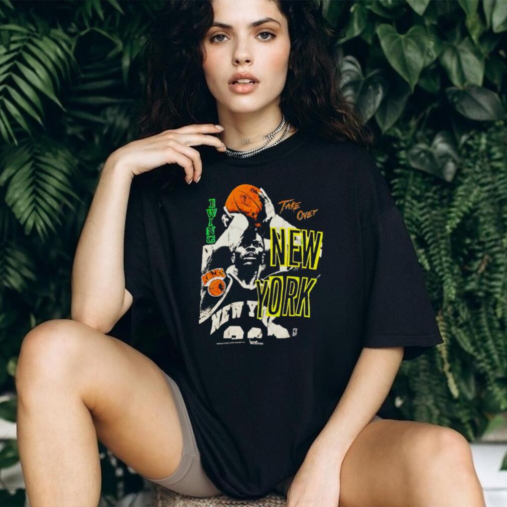 Patrick Ewing Take Over New York Basketball Legend Vintage T Shirt