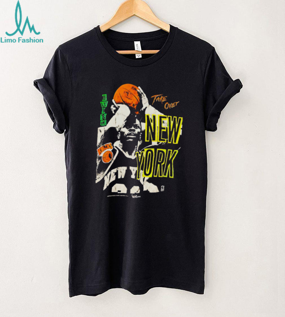Patrick Ewing Take Over New York Basketball Legend Vintage T Shirt