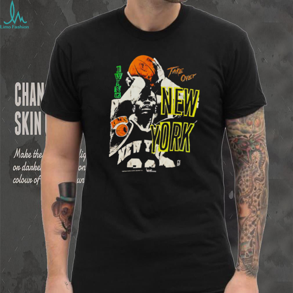 Patrick Ewing Take Over New York Basketball Legend Vintage T Shirt