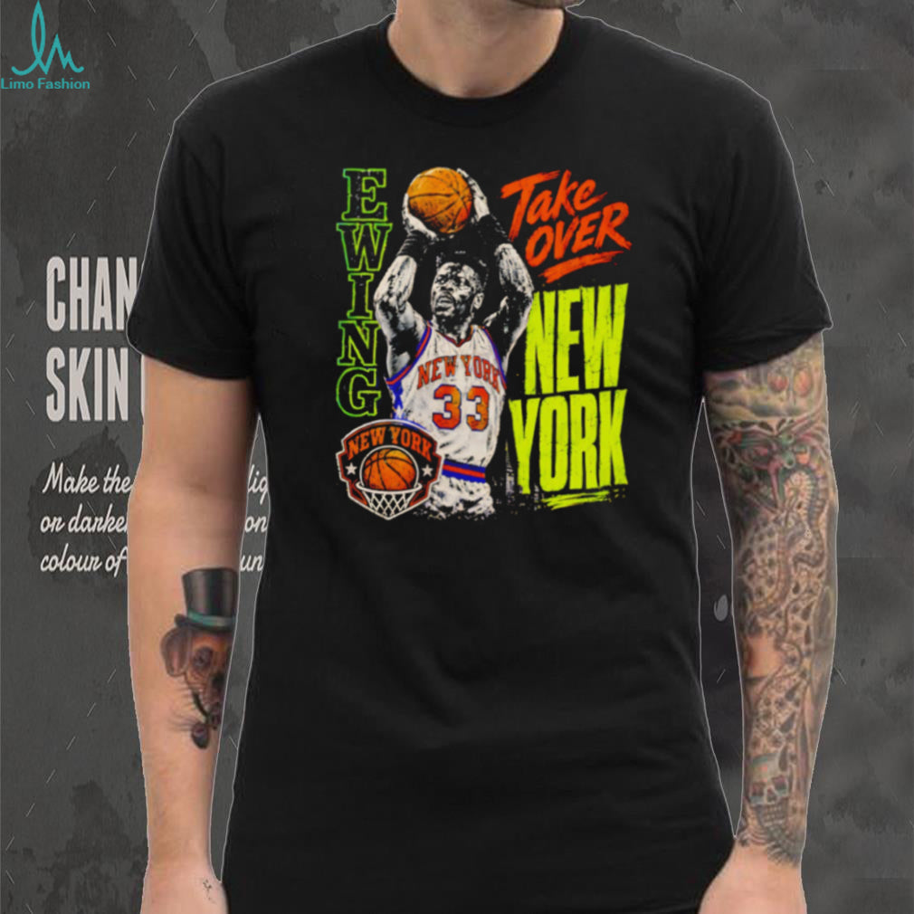 Patrick Ewing Take Over New York Basketball Vintage T Shirt