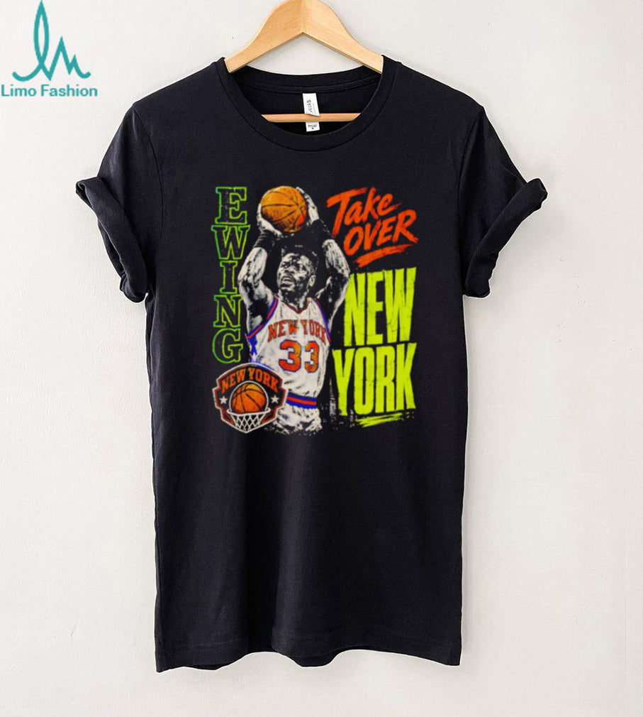 Patrick Ewing Take Over New York Basketball Vintage T Shirt