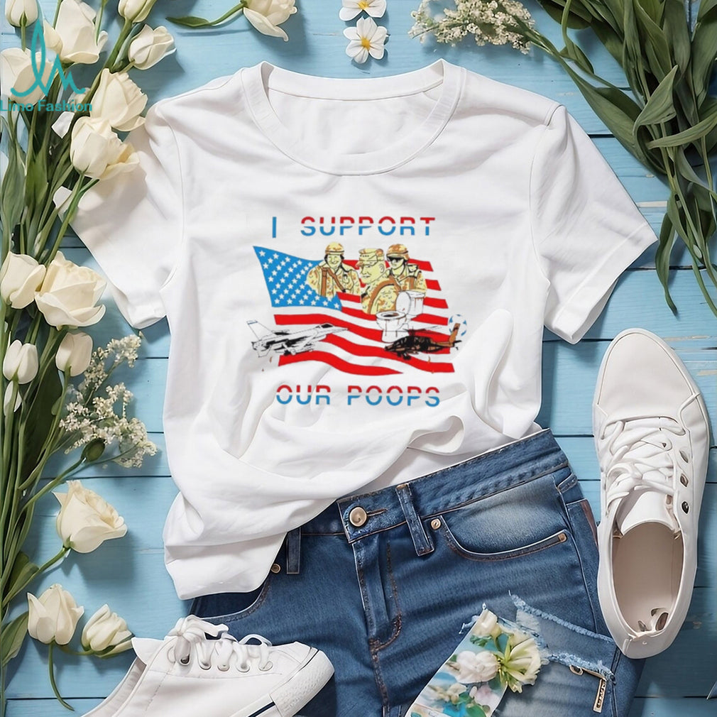Patriotic Soldier Military Support Funny Graphic T Shirt