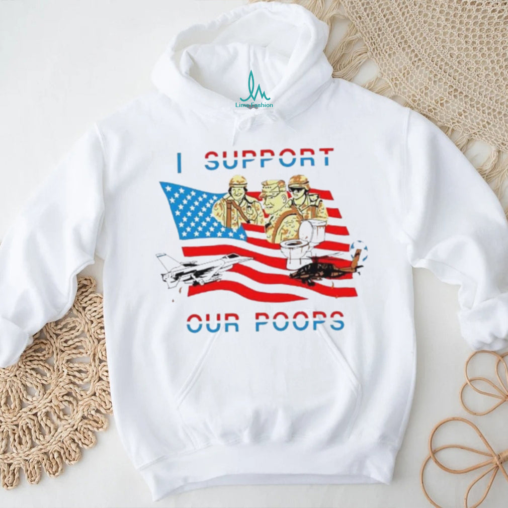 Patriotic Soldier Military Support Funny Graphic T Shirt