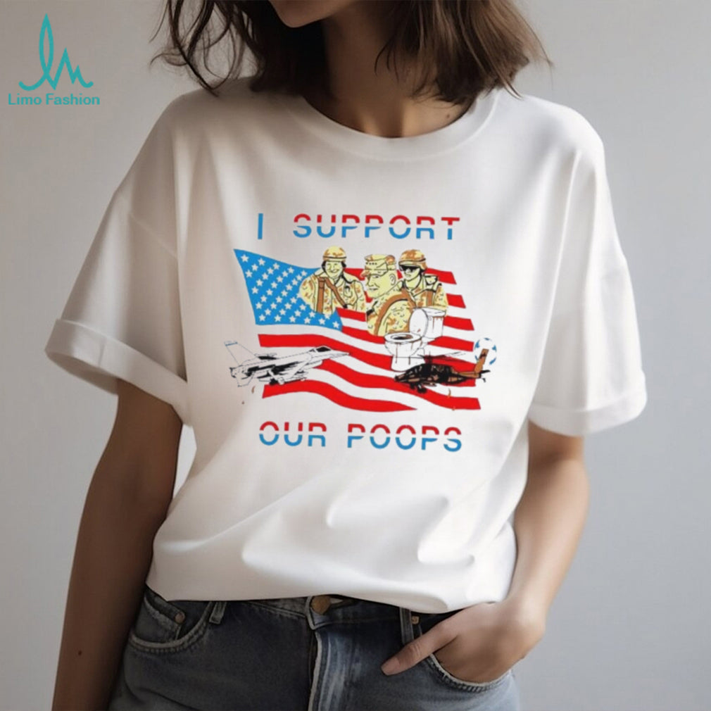 Patriotic Soldier Military Support Funny Graphic T Shirt