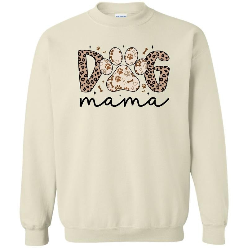 Pattern Dog Mama Sweatshirt 'NLB' T-Shirts, Hoodie | PodTeesHub.com