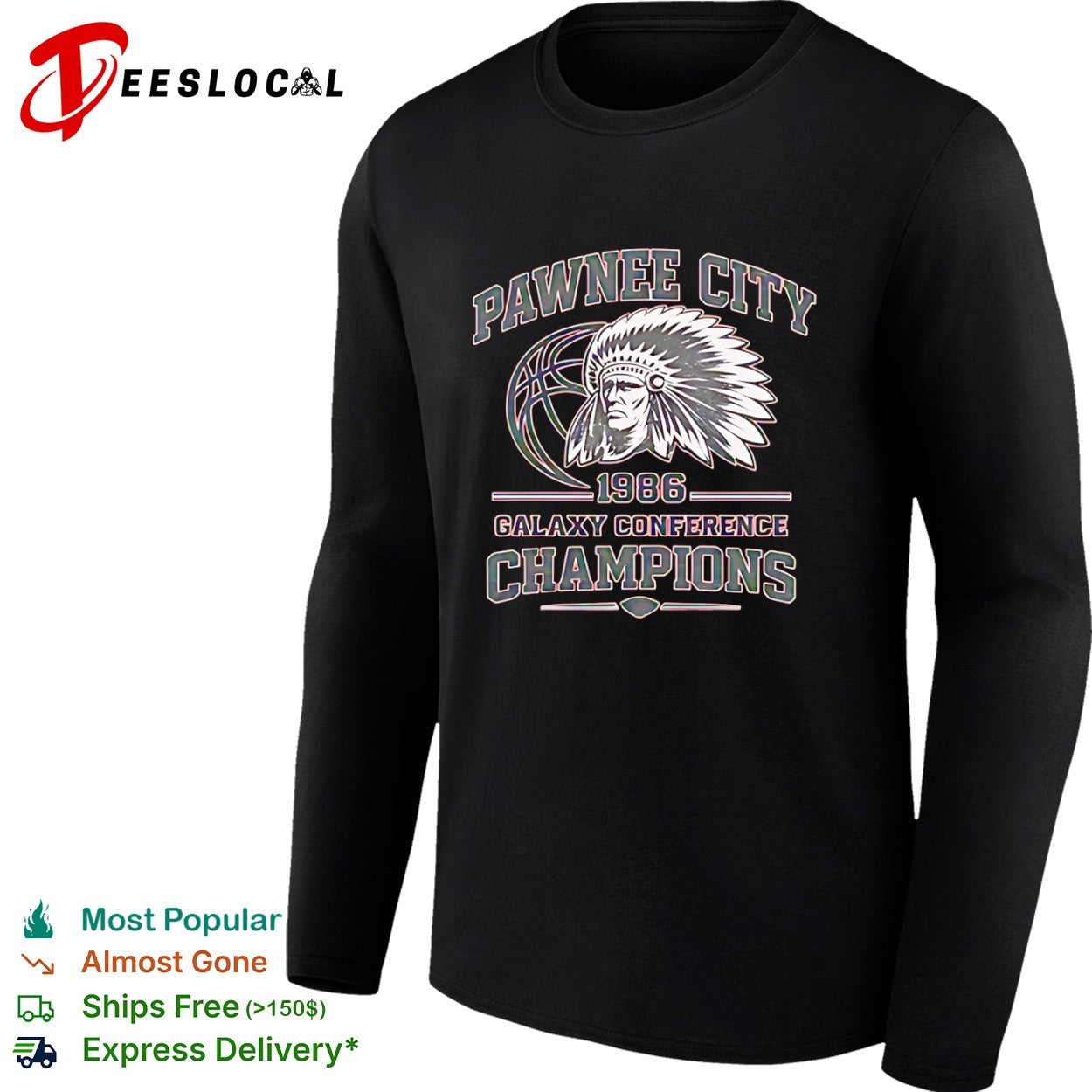 Pawnee City 1986 Galaxy Conference Champions basketball shirt