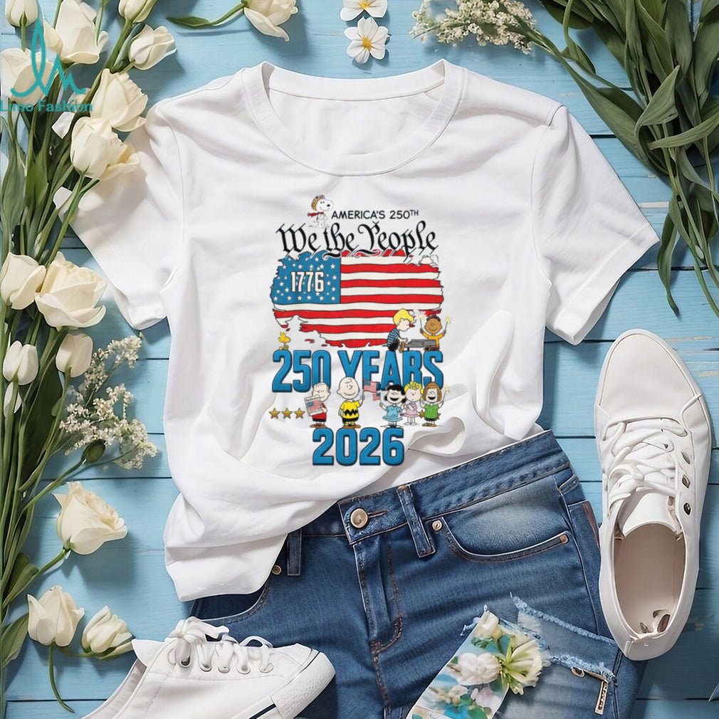Peanuts Gang America 250th Anniversary We The People Shirt