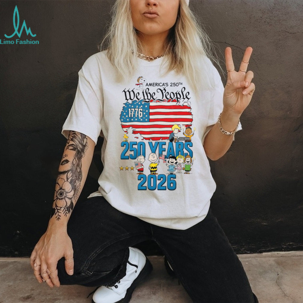 Peanuts Gang America 250th Anniversary We The People Shirt