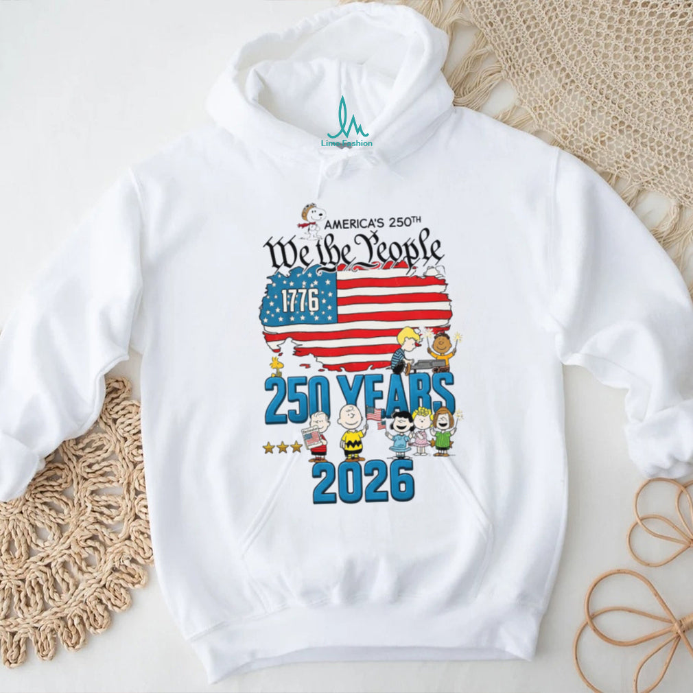 Peanuts Gang America 250th Anniversary We The People Shirt