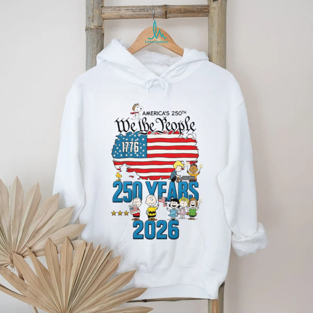Peanuts Gang America 250th Anniversary We The People Shirt