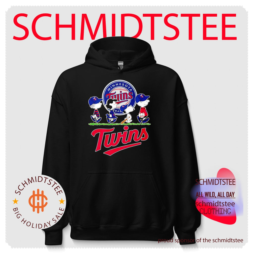 Peanuts characters minnesota twins baseball shirt